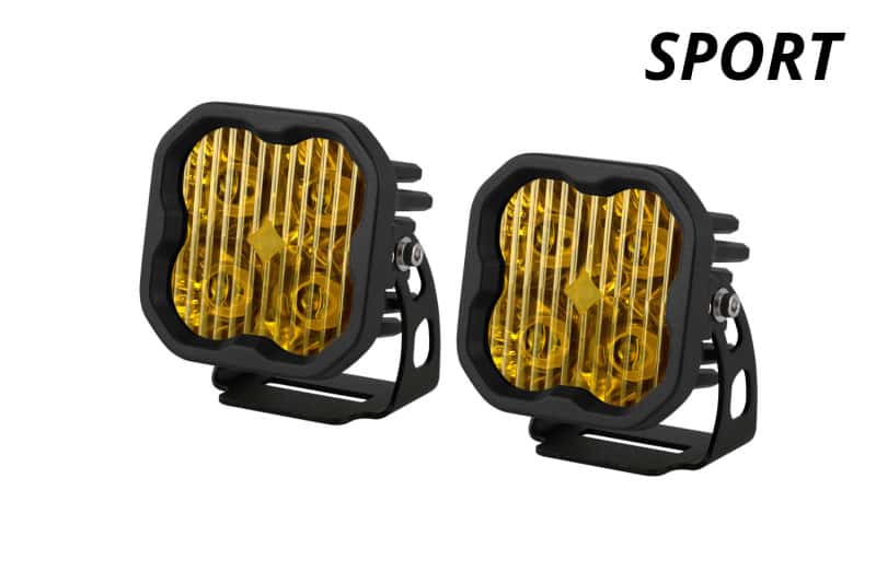 Diode Dynamics — Diode Dynamics SS3 Sport ABL - Yellow Spot Standard (Pair) - view 2
