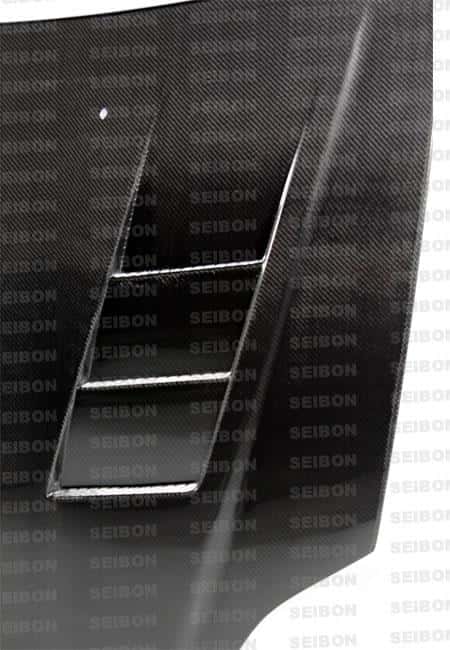 Seibon — Seibon 03-04 Infiniti G35 Sedan TS Carbon Fiber Hood - view 6