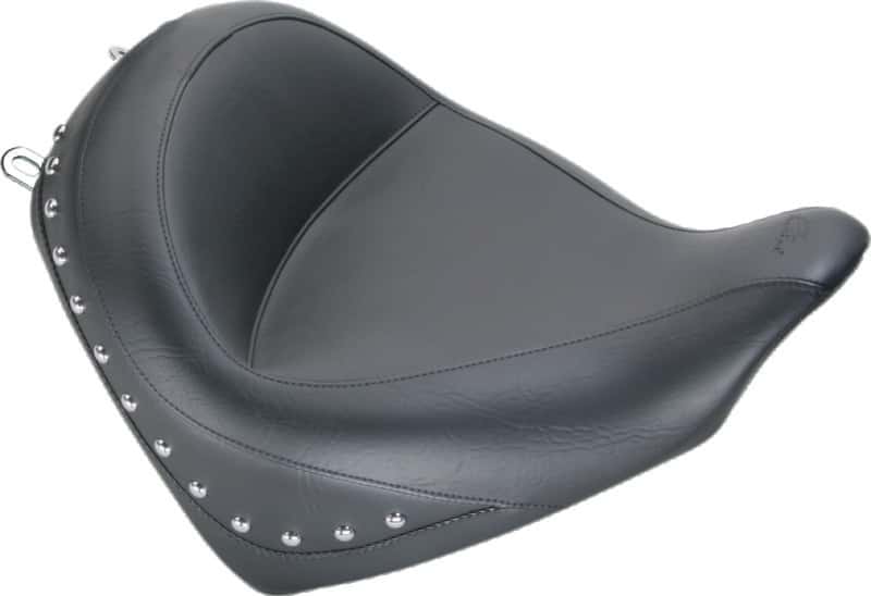 Mustang Motorcycle — Mustang 10-21 Honda VT1300CX Fury Wide Touring Solo Seat w/Studs - Black - view 1