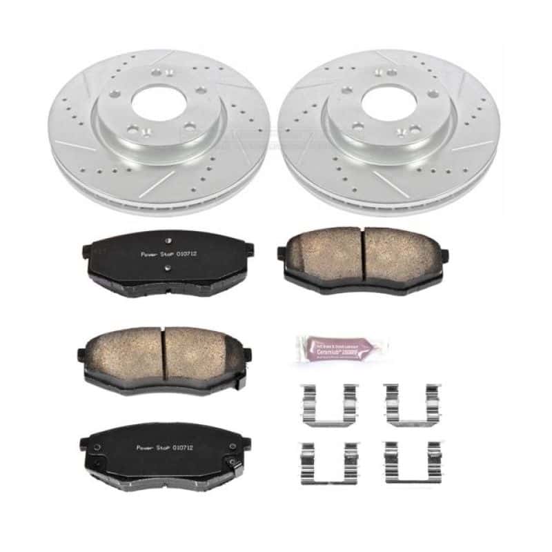 PowerStop — Power Stop 10-12 Hyundai Tucson Front Z23 Evolution Sport Brake Kit - view 1