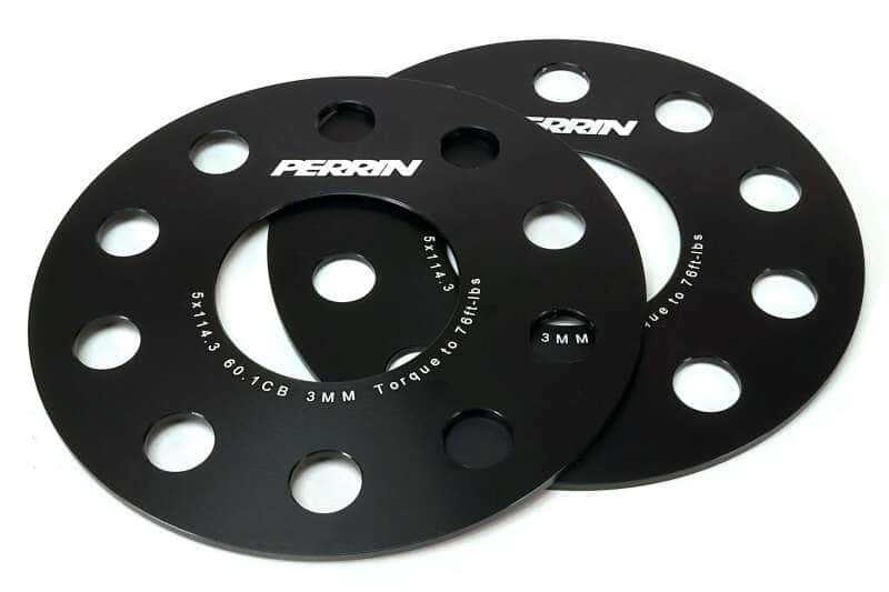 Perrin Performance — PERRIN 23-26 Toyota GR Corolla 60.1mm CB / 5x114.3 BP Wheel Spacers - 3mm - view 4