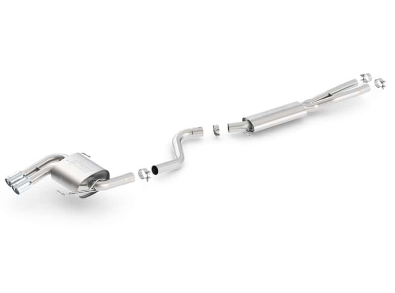 Borla — Borla 08-12 BMW 328i Sdm E90 2.0L RWD Dual Left Rear Exit Touring Cat-Back Exhaust
Cat-Back System
ExhstSysKt - view 1