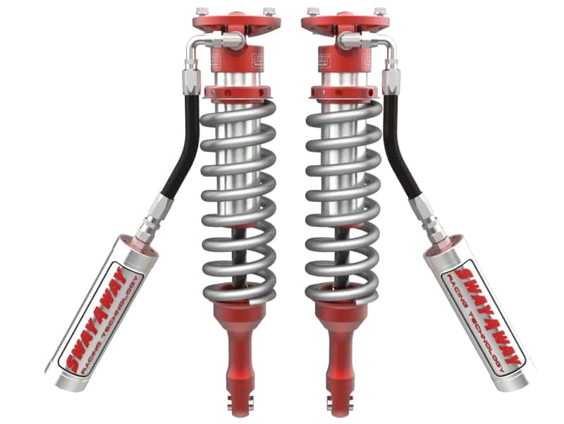 aFe — aFe 05-22 Toyota Tacoma / 03-09 4Runner V6 4L Sway-A-Way 2.5 Front Coilover Kit w/ Remote Reservoirs
Sway-A-Way Coilovers - view 1