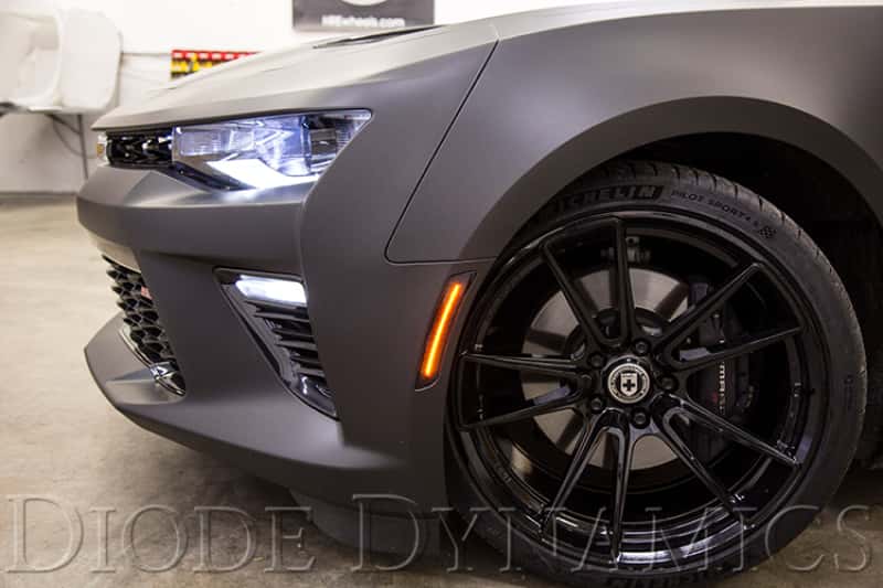 Diode Dynamics — Diode Dynamics 16-21 Chevrolet Camaro LED Sidemarkers Clear (set) - view 2