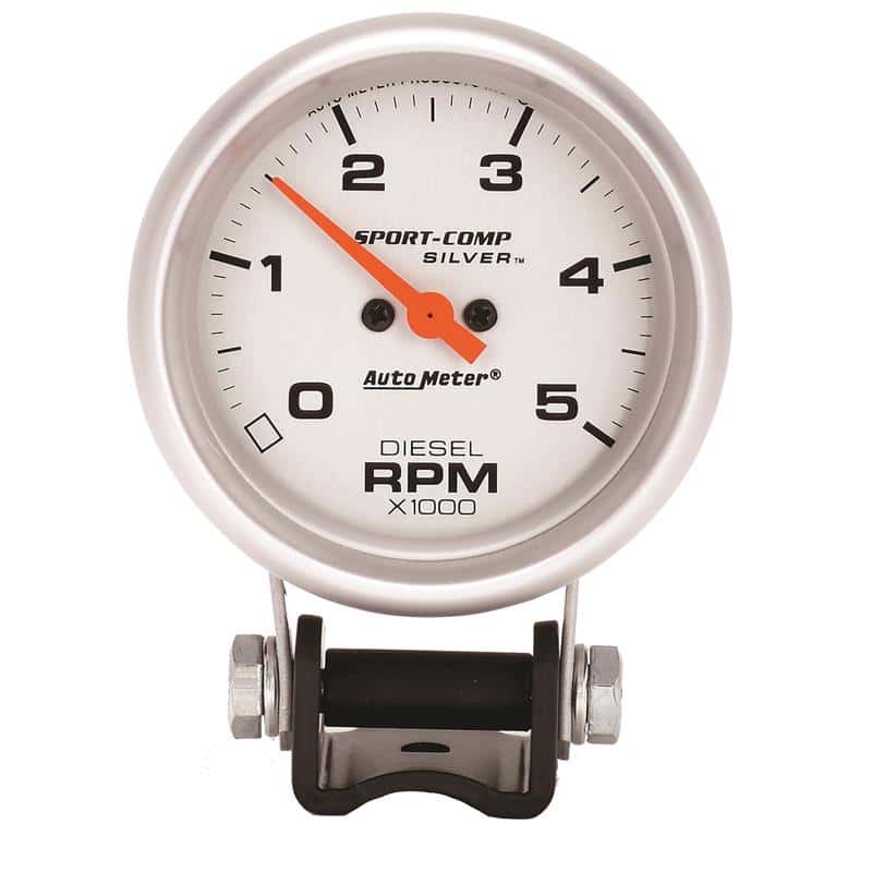 AutoMeter — Autometer Ultra-Lite 2-5/8in Pedestal Diesel Tachometer 0-5000 RPM
2-5/8" TACH, 5,000 R - view 2