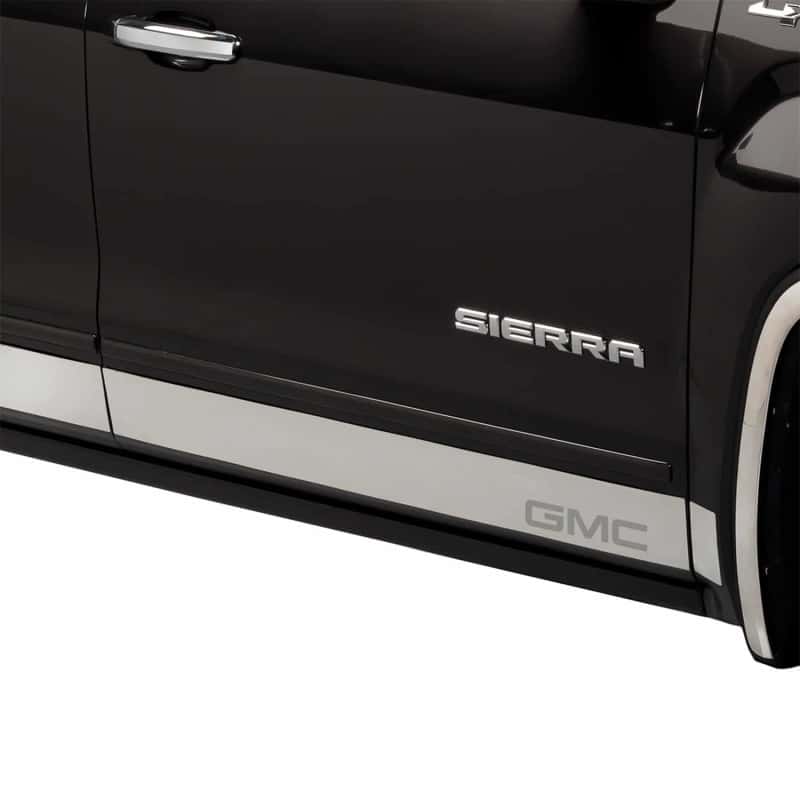 Putco — Putco 07-13 GMC Sierra Extended Cab 6.5ft Short Box - 6in - 12pcs - SS Rocker Panels
Rocker Panel Molding - view 3