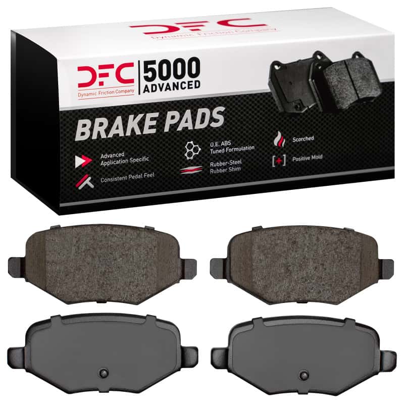 DFC — DFC 11-19 Ford Edge Rear 5000 Advanced Ceramic Brake Pads
DFC Brake Pad Set - view 1
