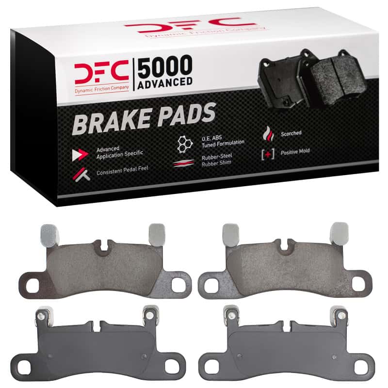 DFC — DFC 11-18 Porsche Cayenne Rear 5000 Advanced Ceramic Brake Pads
DFC Brake Pad Set - view 1