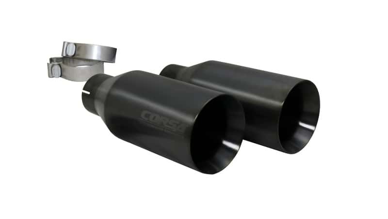 CORSA Performance — Corsa 2019-2024 Ram 1500 5.7L Crew Cab w/ 57in or 76in Bed Cat-Back Dual Rr Exit 5in Gun Metal Tips
Exhaust - view 1