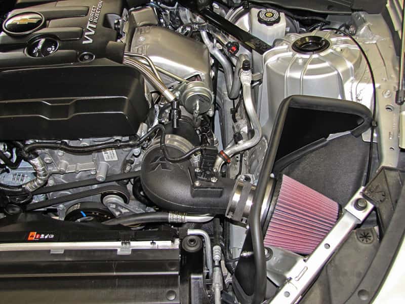 K&N Engineering — K&N 16-17 Chevrolet Camaro L4-2.0L F/I Turbo AirCharger Performance Intake
Performance Air Inta
Air Intake System - view 4