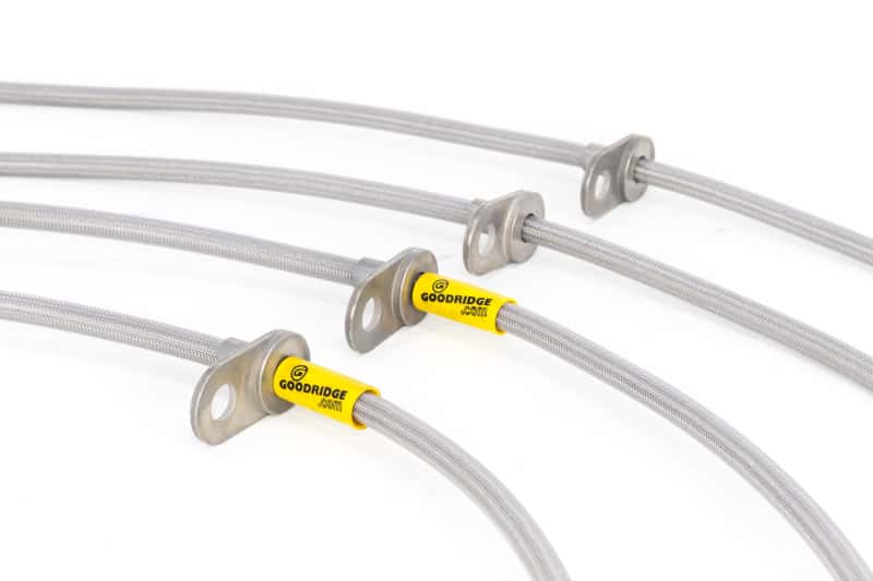 Goodridge — Goodridge 17-21 Honda Civic Hatchback Stainless Steel Brake Line Kit
Brake Hose Kit - view 4