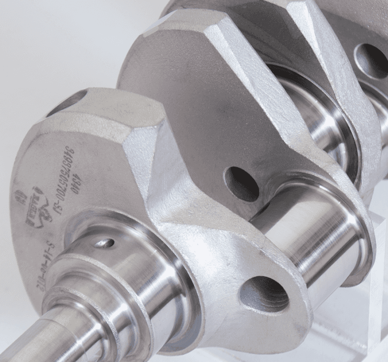 Eagle — Eagle Chevrolet 305/350 3.750in Stroke 2.000in Rod Journals Forged 4340 Lightweight Steel Crankshaft
4340 Crank - view 6