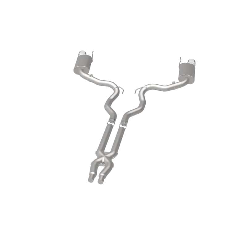 Magnaflow — MagnaFlow Cat Back, SS, 3in, Street, Dual Split Polished 4.5in Tips 2015 Ford Mustang GT V8 5.0L
Cat-Back - view 13