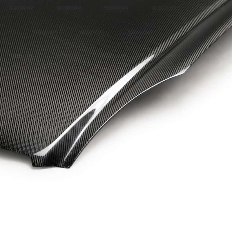 Seibon — Seibon 03-07 Infiniti G35 Coupe OEM  Carbon Fiber Hood - view 5
