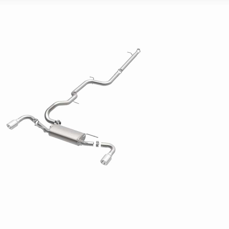 Magnaflow — MagnaFlow 10-12 Mazda 3 L4 2.5L Hatchback Split Rear Exit Stainless Cat Back Performance Exhaust
Cat-Back - view 44