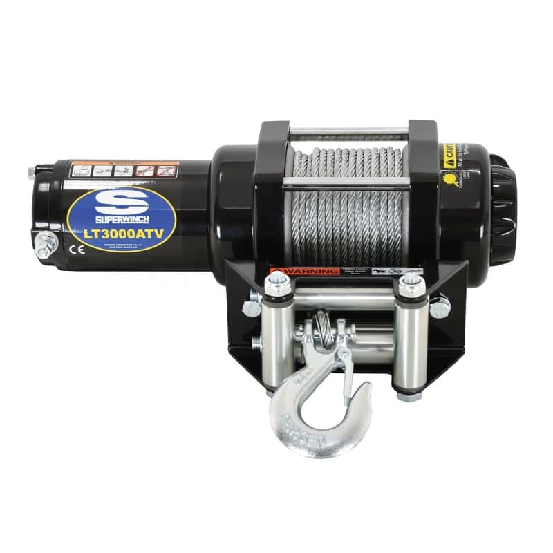 Superwinch — Superwinch 3000 LBS 12V DC 3/16in x 50ft Steel Rope LT3000 Winch
Winch - view 4