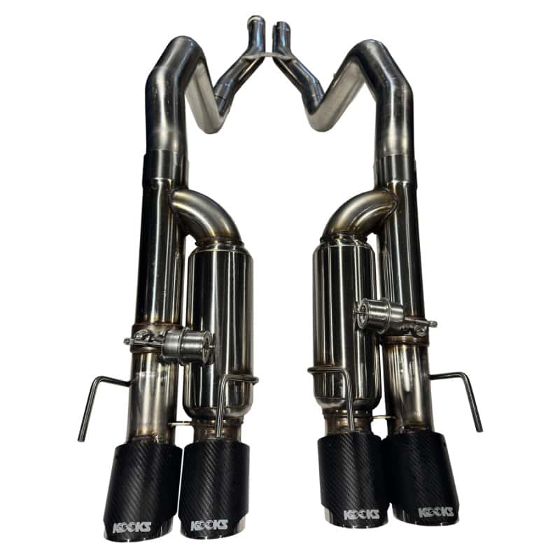 Kooks Headers — Kooks 09-13 Chevrolet Corvette Z06/ZR1 3in. Valved Axle-Back Exhaust w/ SS Tips
3in. Axle-Back
3" Axle-Back - view 6