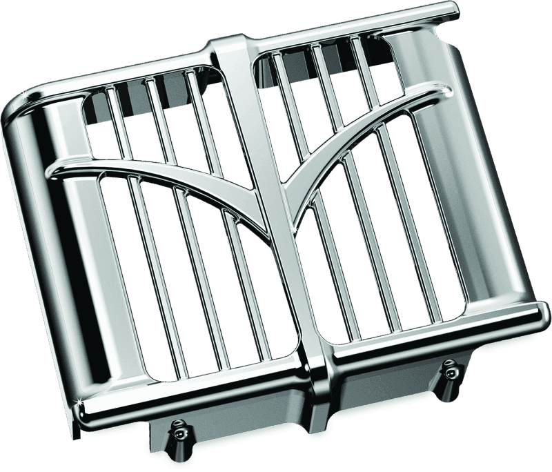 Kuryakyn — Kuryakyn Oil Cooler Cover 14-23 Indian Models Chrome - view 1