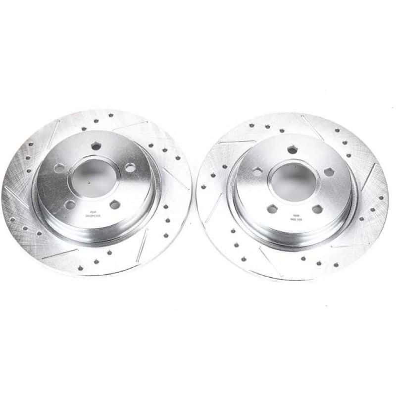PowerStop — Power Stop 08-13 Volvo C30 Rear Evolution Drilled & Slotted Rotors - Pair
PowerStop XPR - view 1