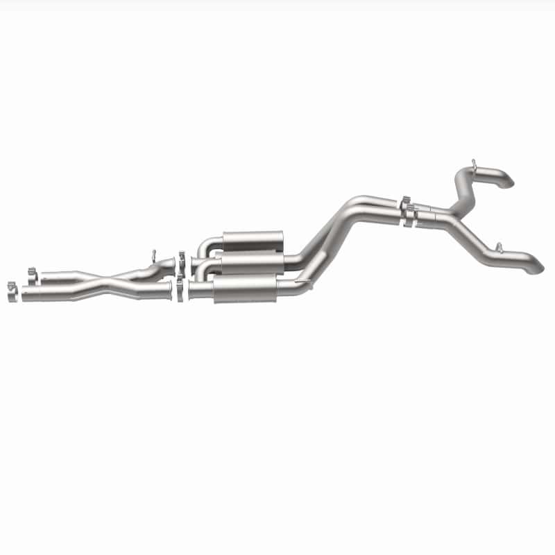 Magnaflow — MagnaFlow Cat-Back 2021 Jeep Wrangler 6.4L Rock Crawler Series Dual Exit Stainless Exhaust - view 20