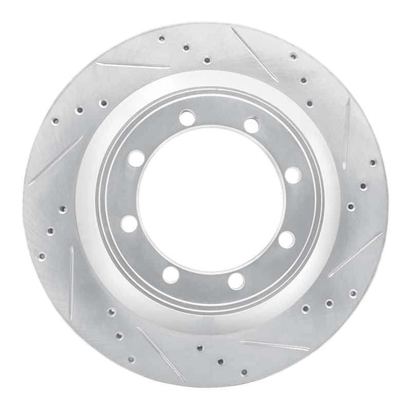 R1 Concepts — R1 08-20 Ford E-450 Super Duty Rear Right Drilled & Slotted Silver Brake Rotor
R1 Brake Rotor Drill - view 1