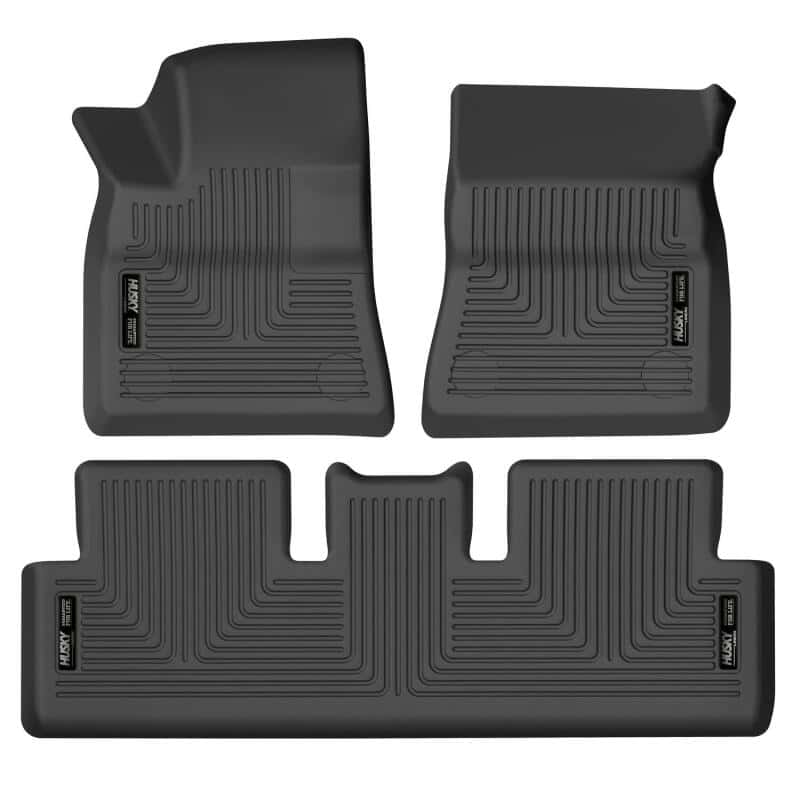Husky Liners — Husky Liners 17-21 Tesla 3 Weatherbeater Front & 2nd Seat Floor Liners - Black
Floor Liners - view 1