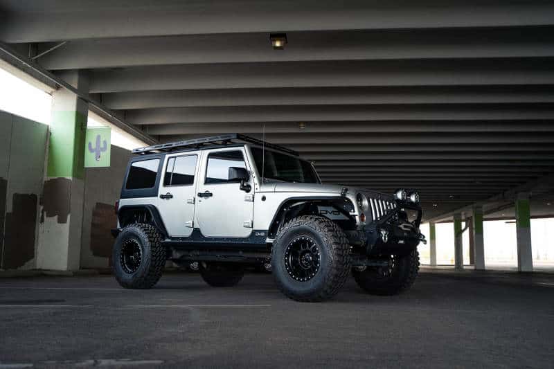 DV8 Offroad — DV8 Offroad 07-18 Jeep Wrangler JK Full-Length Roof Rack - view 11
