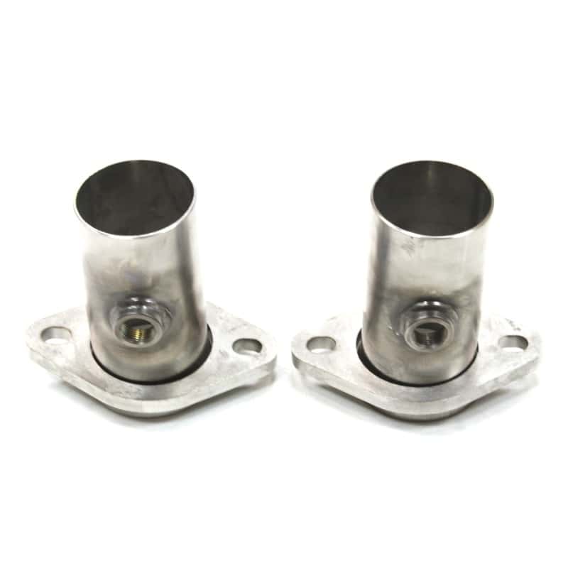 JBA — JBA 2.5in 304 Series Stainless Steel 2 Bolt Starter Tubes w/O2 sensor bungs
Starter Tubes - view 2