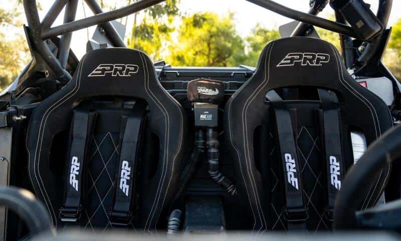 PRP Seats — PRP Contour Suspension Seat - Black Cloth - view 3
