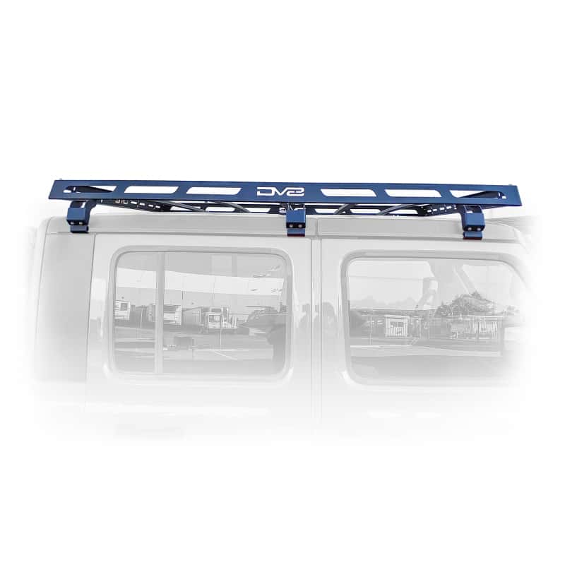 DV8 Offroad — DV8 Offroad 07-18 Jeep Wrangler JK 4 DR / JL 2 DR & JT / 18+ Gladiator Roof Rack - view 2
