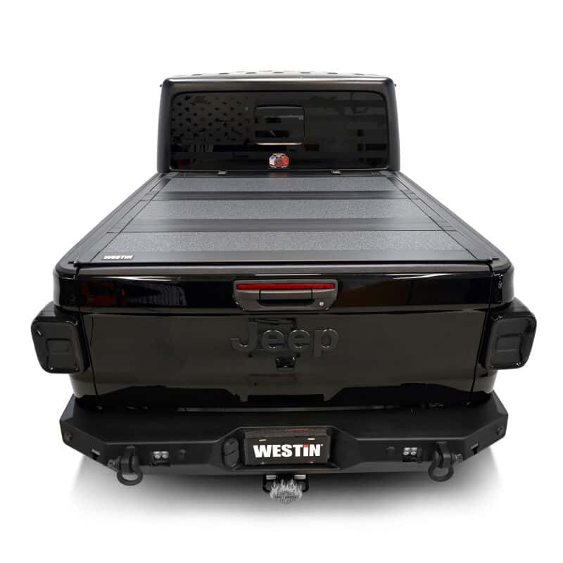 Westin — Westin 20-26 Jeep Gladiator JT 4WD 5ft. Bed Hard Tri-Fold Tonneau Cover - Black
HT-F Tonneau Cover - view 15