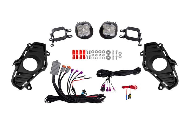 Diode Dynamics — Diode Dynamics 19-22 Toyota RAV4 SS3 Add-On Fog Lamp Kit - White Pro - view 1