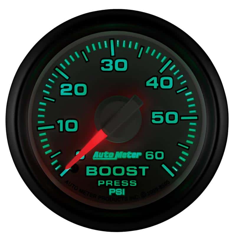 AutoMeter — Autometer Factory Match 52.4mm Mechanical 0-60 PSI Boost Gauge
2-1/16" BOOST, 0-60 - view 8