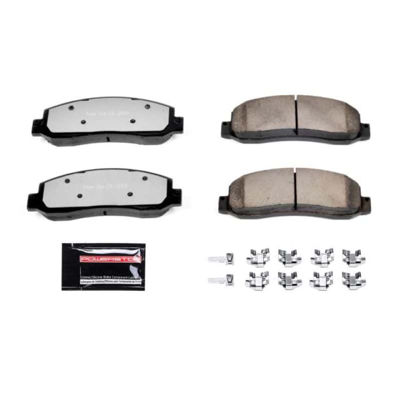 PowerStop — Power Stop 05-08 Ford F-250 Super Duty Front Z36 Truck & Tow Brake Pads w/Hardware
Z36 Brake Pads - view 1