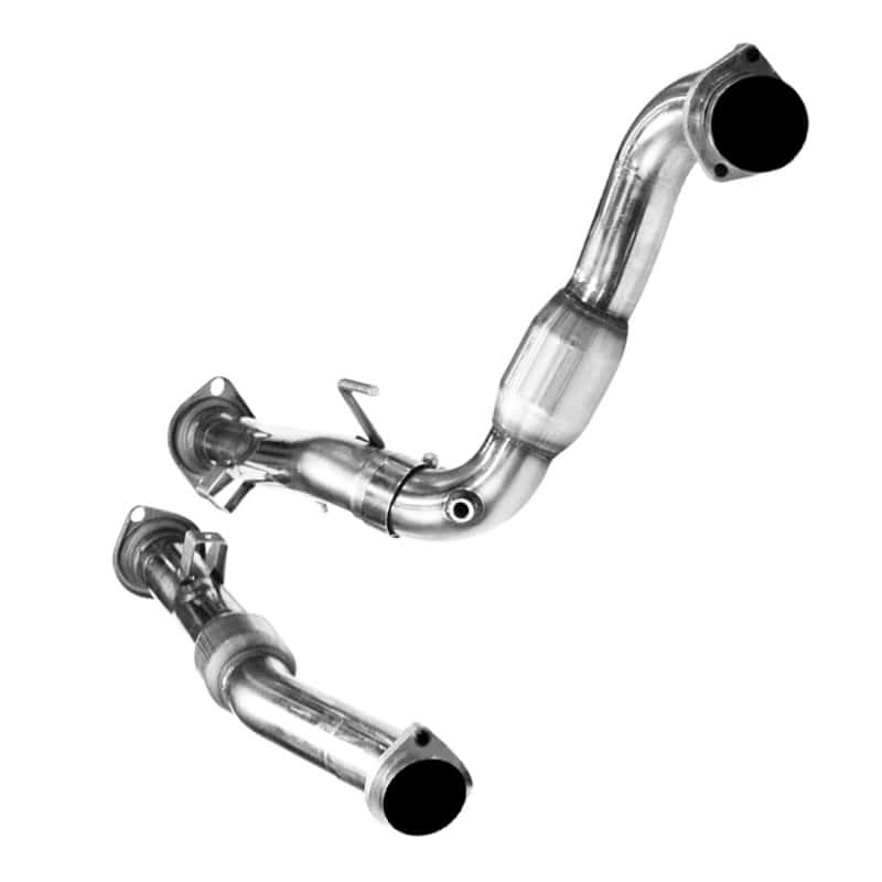 Kooks Headers — Kooks 06-10 Jeep SRT8 6.1L 3in In x 3in OEM Out Cat SS Conn. Pipes Kooks HDR Req
3in. OEM Conn.
3" OEM Conn. - view 1