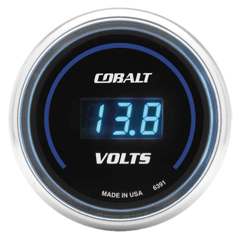 AutoMeter — Autometer Cobalt 52mm Digital Voltmeter 8-19 Volts Gauge
GA 2" DIG AMPVOLT CB - view 2