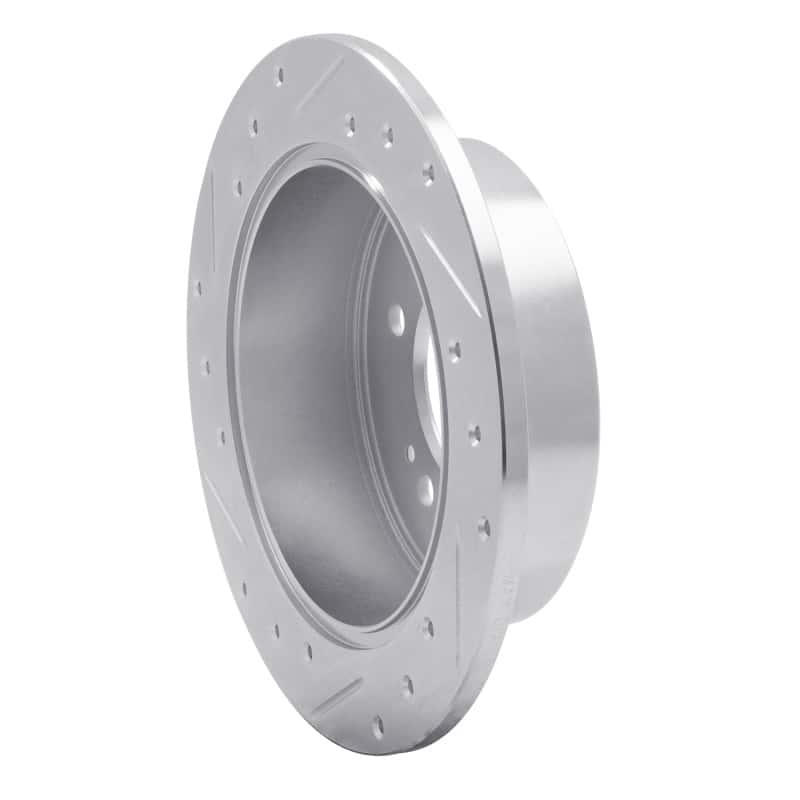 R1 Concepts — R1 07-10 Hyundai Elantra Rear Right Drilled & Slotted Silver Brake Rotor
R1 Brake Rotor Drill - view 4