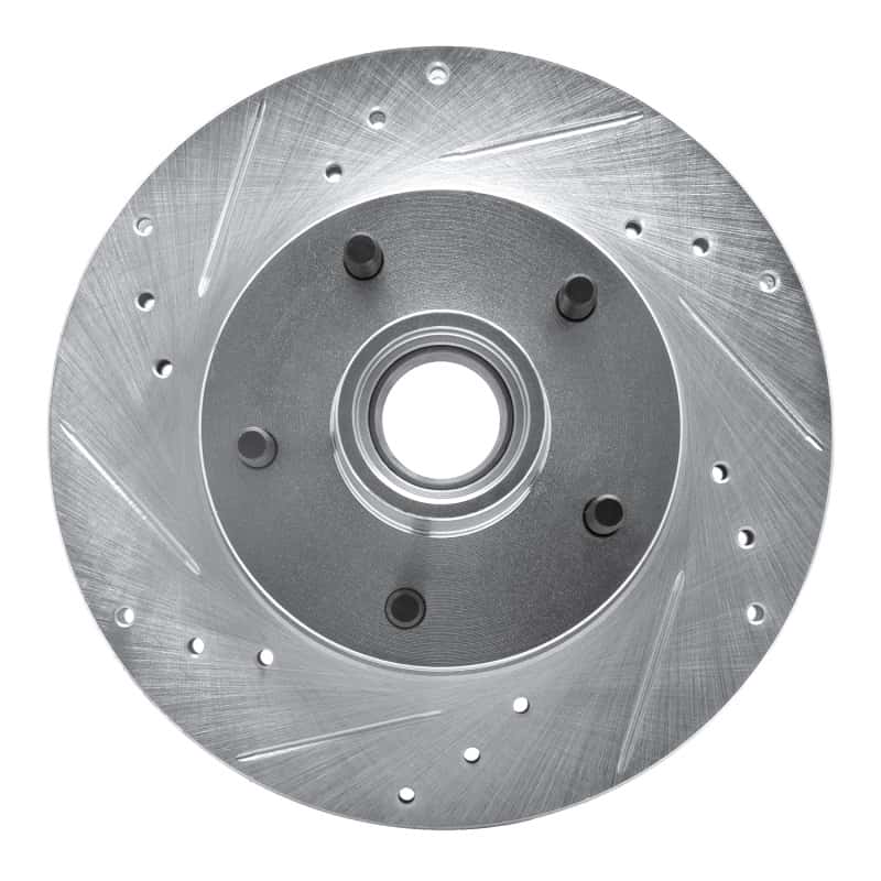 R1 Concepts — R1 05-05 Buick Park Avenue Front Left Drilled & Slotted Silver Brake Rotor
R1 Brake Rotor Drill - view 1
