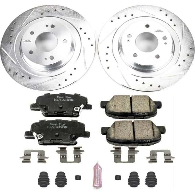 PowerStop — Power Stop 14-18 Mitsubishi Outlander Rear Z23 Evolution Sport Brake Kit - view 1