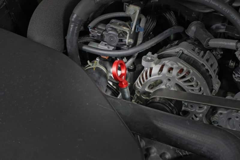 Perrin Performance — PERRIN 15-25 Subaru WRX & 13-26 BRZ/FR-S/86/GR86 Dipstick Handle Loop Style - Red - view 5