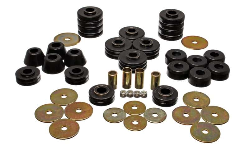 Energy Suspension — Energy Suspension 73-95 K5 Blazer Black Body(cab) Mount Set
BodyMntBshKt - view 1