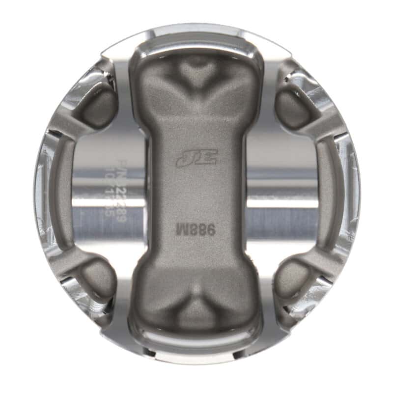 JE Pistons — JE Pistons Nissan VG30 87mm Bore 9.0:1 -5.5cc Dome Piston Kit (Set of 6) - view 3