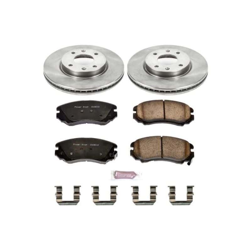 PowerStop — Power Stop 03-05 Hyundai Sonata Front Autospecialty Brake Kit - view 1