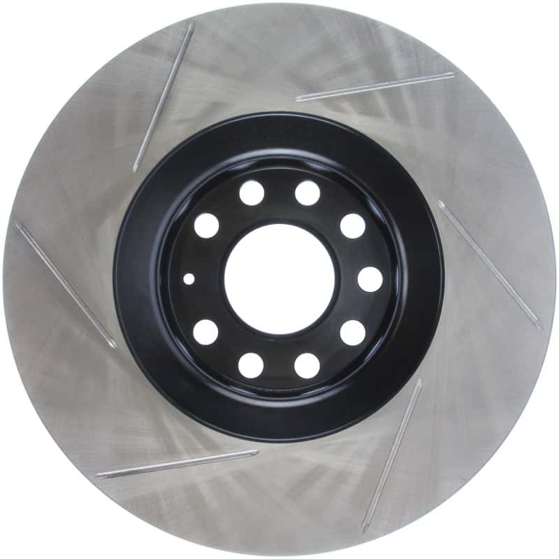 Stoptech — StopTech Power Slot 01-06 Audi Allroad / 05-09 A4 / 6/99-04 A6 / 99-02 S4 Left Front Slotted Rotor
Sport Slotted Rotor
Disc Brake Rotor - view 3