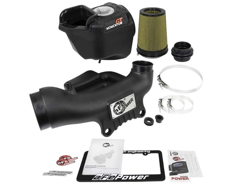 aFe — aFe Momentum GT Pro GUARD 7 Cold Air Intake System 12-18 Jeep Wrangler JK V6 3.6L
Momentum GT Intake - view 7