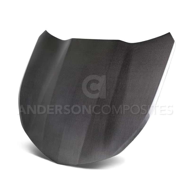 Anderson Composites — Anderson Composites 2016+ Chevy Camaro OE Style Carbon Fiber Hood - Non Vented - view 1