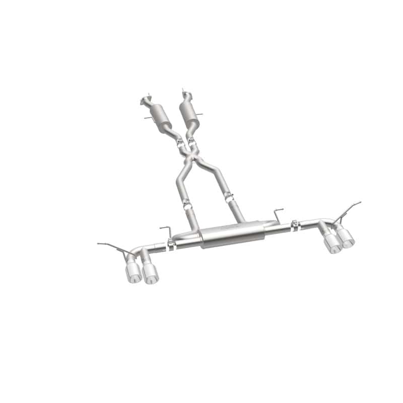 Magnaflow — MagnaFlow Cat Back, SS, 2.5in, Quad Split Polish 4in tip 14-15 Jeep Grand Cherokee 3.6L/5.7L V6/V8
Cat-Back - view 21
