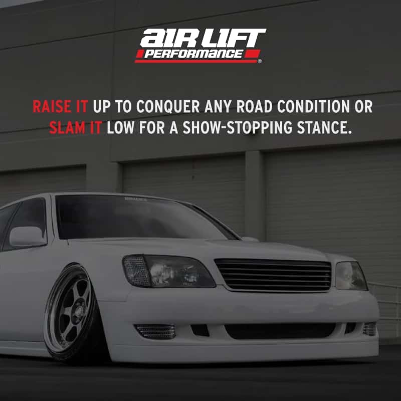 Air Lift — Air Lift Performance 89-00 Lexus LS400 Front Air Suspension Kit
Air Lift Performance - view 4