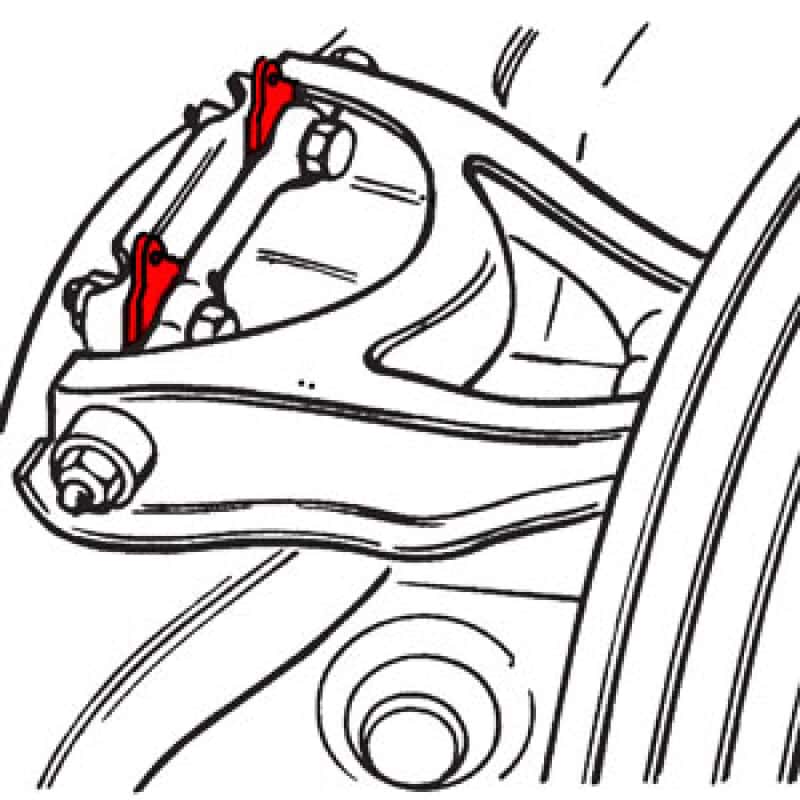 SPC Performance — SPC Performance 1/8in. DUO FIT SHIM (25)
UNIVERSAL SHIMS
FRNT SHIM SE - view 4