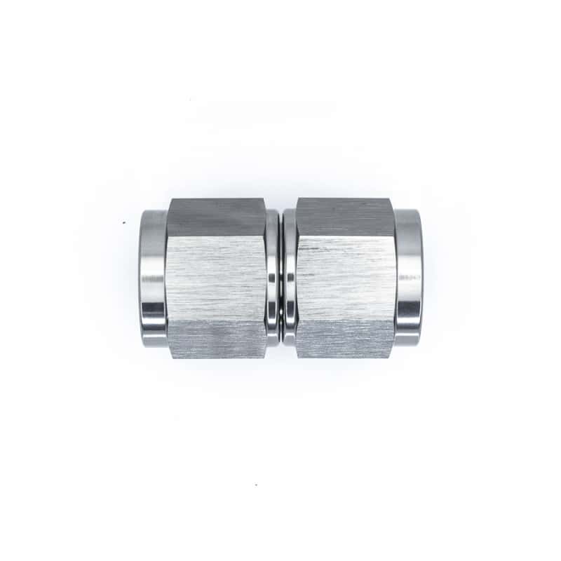 DeatschWerks — DeatschWerks 8AN Female Flare To 8AN Flare Female Swivel - Anodized Titanium - view 2